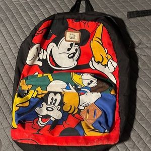 Rare Micky Mouse Disney Vans backpack
